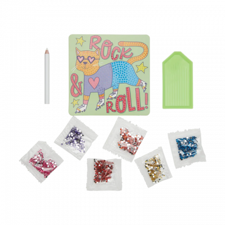 Mini Atelier creativ DIY cu diamante - Rolling Rocker [1]