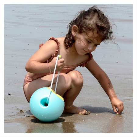 Mini Ballo, Galetusa pentru apa, banana blue, Quut Toys [2]