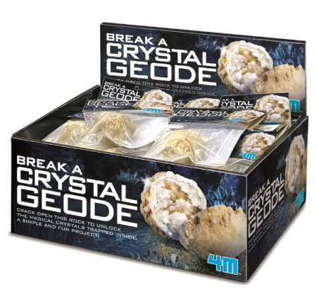 Mini experiment - sparge o geoda (cristal) [1]