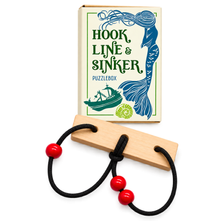 Jucarii 7-10 ani - 5 x Mini joc logic IQ - Hook Line & Sinker