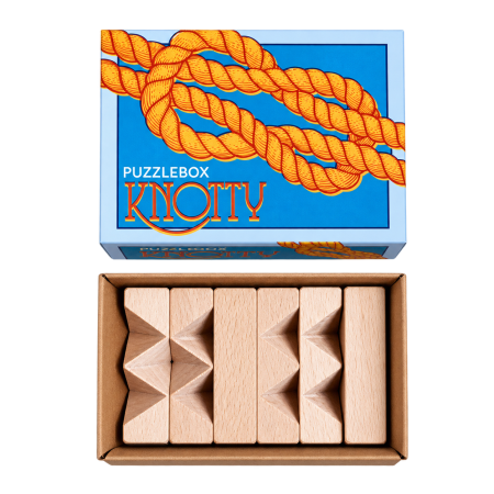 Jucarii 7-10 ani - 5 x Mini joc logic IQ - Knotty