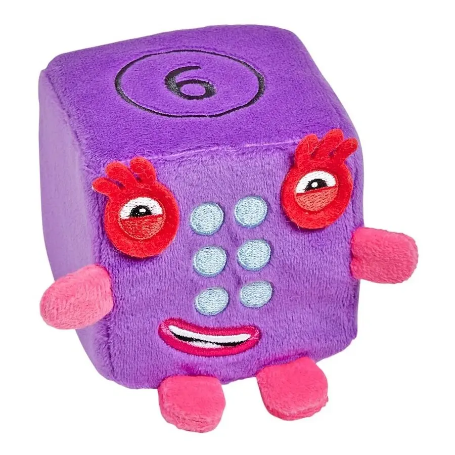 Varsta - Mini mascota din plus Numberblocks™ Blocklets™ - Sase