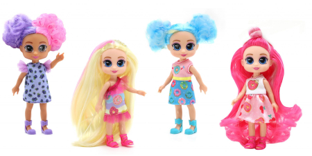 Papusi - MINI PAPUSA IN CON, SWEETYZ, DIVERSE MODELE, 12 CM