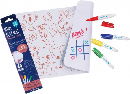 Jucarii creative - MINI Plansa de colorat din silicon - PONEI