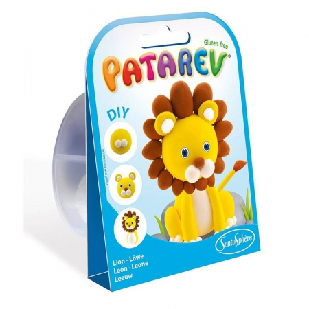 Jucarii creative - Mini Plastilina Patarev Leu