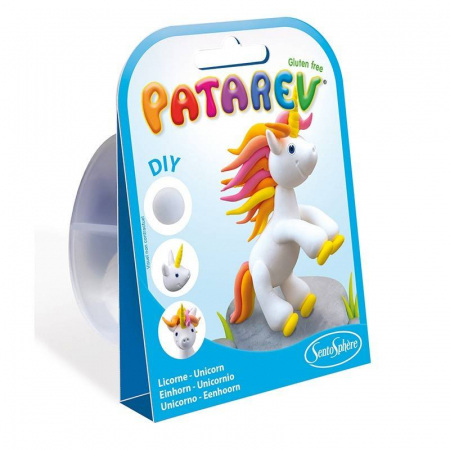 Jucarii creative - Mini Plastilina Patarev Unicorn