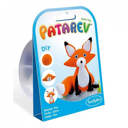 Jucarii creative - Mini Plastilina Patarev Vulpita