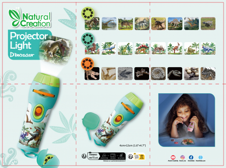 Mini Proiector colectia Creatii Naturale - Dinozaur [8]