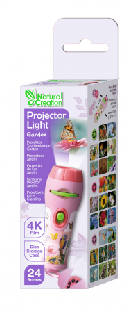 Jucării de rol - Mini Proiector colectia Creatii Naturale - Gradina