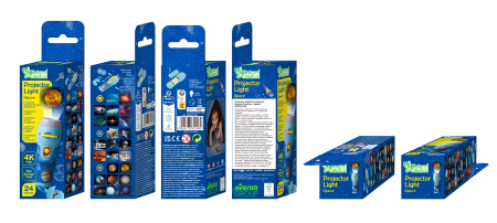 Jucarii Educative - Mini Proiector colectia Creatii Naturale - Spatiu