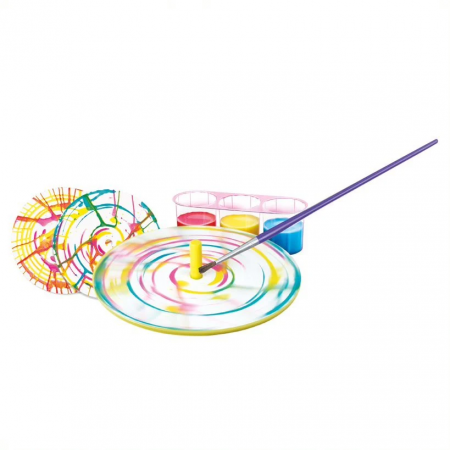 Mini set creativ - Roata Pictorului Spin Art, LittleCraft [2]