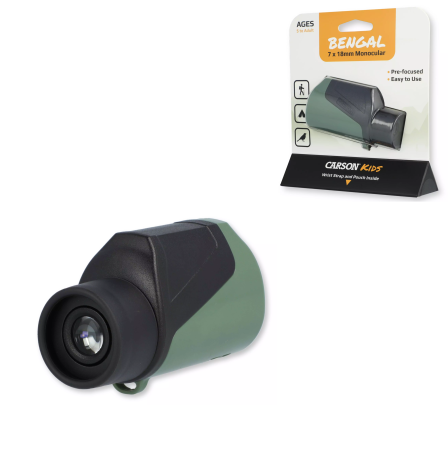 Jucarii Educative - Monocular pentru copii 7x18 mm, cu focalizare fixă, Bengal