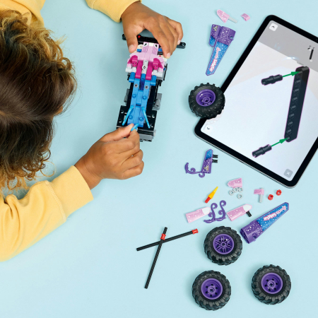 Monster Jam™ Sparkle Smash™ cu motor cu arc [3]