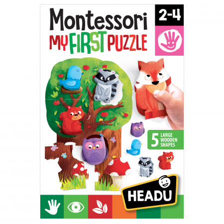 Varsta - Headu Montessori - Primul Meu Puzzle - Padurea
