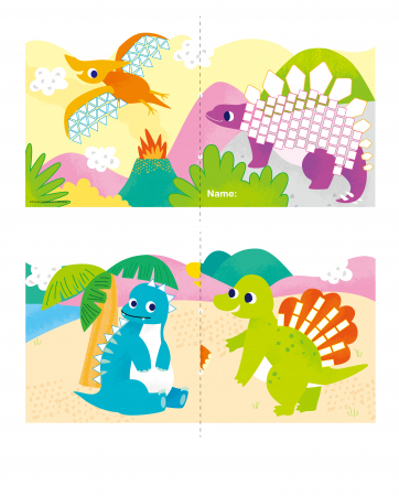 Mozaic Prima mea carte de povesti - Dinozauri [7]