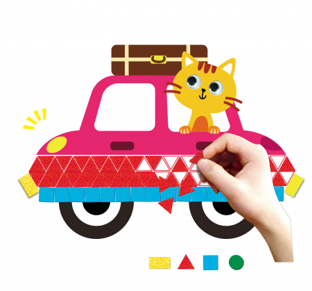 Mozaic Prima mea carte de povesti - Masini [3]