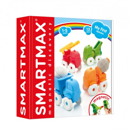 Jucarii Magnetice - MY FIRST VEHICLE, SmartMax, 0-1 ani +