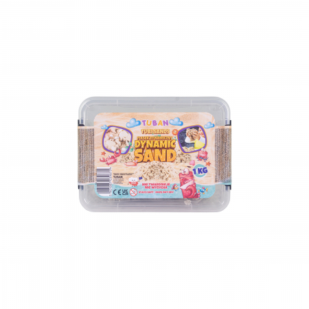 Nisip Kinetic in cutie - natural, 1 kg [1]