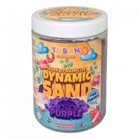Cadouri Fete - Nisip Kinetic - mov, 1 kg