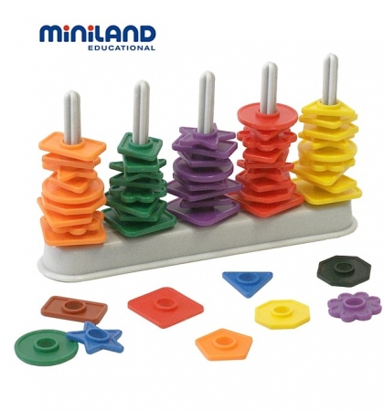 Numaratoare cu forme Miniland [0]
