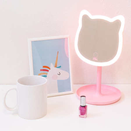 Oglinda pentru machiaj Pink It [2]