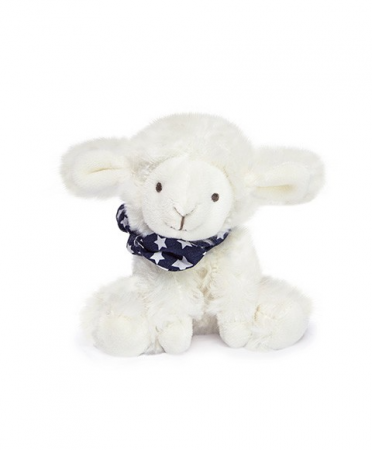 Jucării bebeluși - Mielusel Doudou® - jucarie de plus, 12 cm, cu esarfa