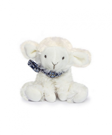 Jucării bebeluși - Mielusel Doudou® - jucarie de plus, 12 cm, cu esarfa