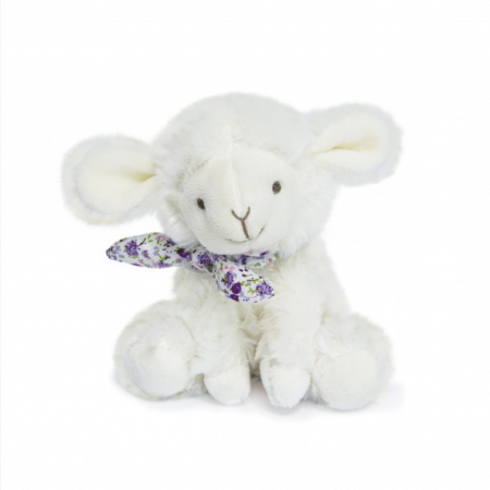 Jucării bebeluși - Mielusel Doudou® - jucarie de plus, 12 cm, cu esarfa