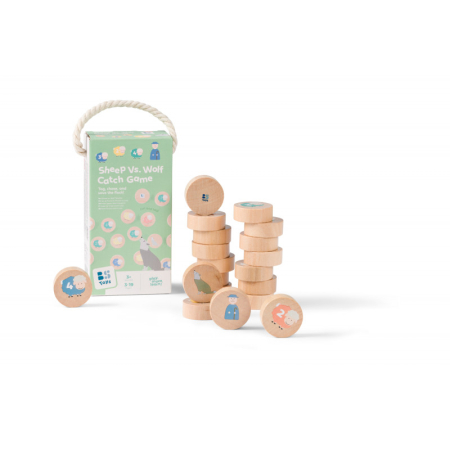 Miscare - Oite contra Lupi, joc de prindere, BS Toys