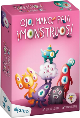 Vârstă - OJO, MANO, PATA, MONSTRUOS! - joc de societate