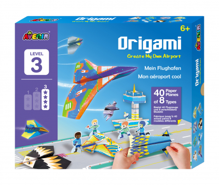 Jucarii creative - Origami - Aeroport - nivel 3