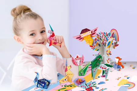 Origami - Unicorni - nivel 3 [2]