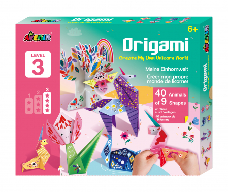 Unicorni - Origami - Unicorni - nivel 3