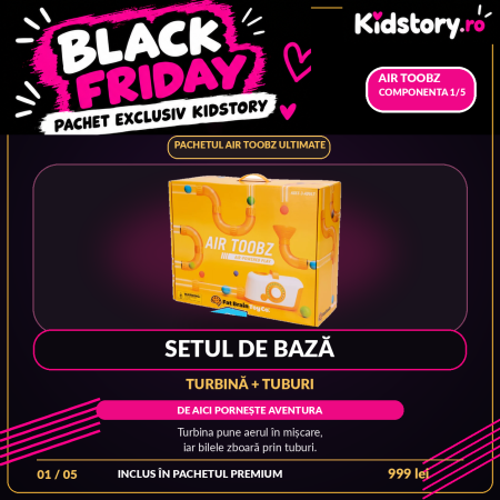 Pachet Air Toobz Ultimate – Sistem complet de construcție și experimente STEM cu aer, 5 produse [3]