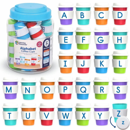 Jucarii Educative - Pahare cu litere