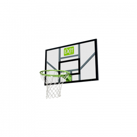 Jucarii de exterior - Panou baschet cu coș și plasă, Galaxy - verde/negru, Exit Toys