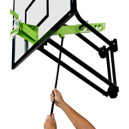 Panou de baschet pentru perete, Galaxy - verde/negru, Exit Toys [5]
