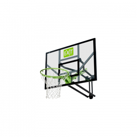 Jucarii de exterior - Panou de baschet pentru perete, Galaxy - verde/negru, Exit Toys