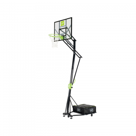 Jucarii de exterior - Panou de baschet portabil pe roți, Galaxy - verde/negru, Exit Toys