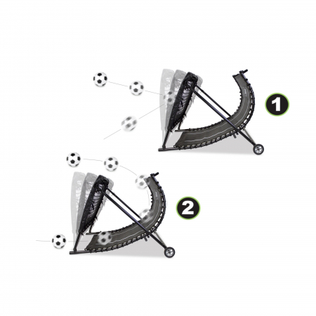Panou de ricoșeu Kickback multisport, 124x90cm, Exit Toys [1]