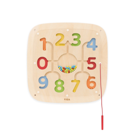 Noutati - Panou senzorial de perete Numarare si Sortare Culori, Viga