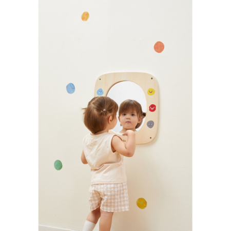 Panou senzorial de perete Oglinda si Emotii, Viga [1]