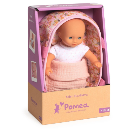 Varsta - Papusa Barbara cu cosulet, Djeco