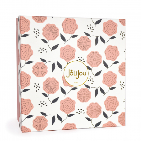 Papusa Eva, 30 cm, material textil, roz [2]