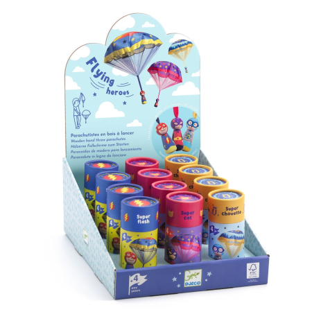 Parasutist Erou in zbor, Djeco [3]