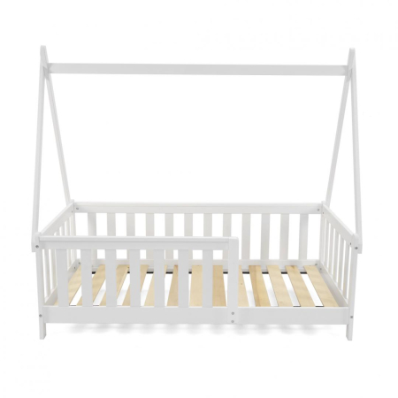 Pat casuta, alb 147.5x75cm, U-Grow [2]