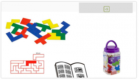 Jucarii Educative - Pentomino Miniland 5 jocuri