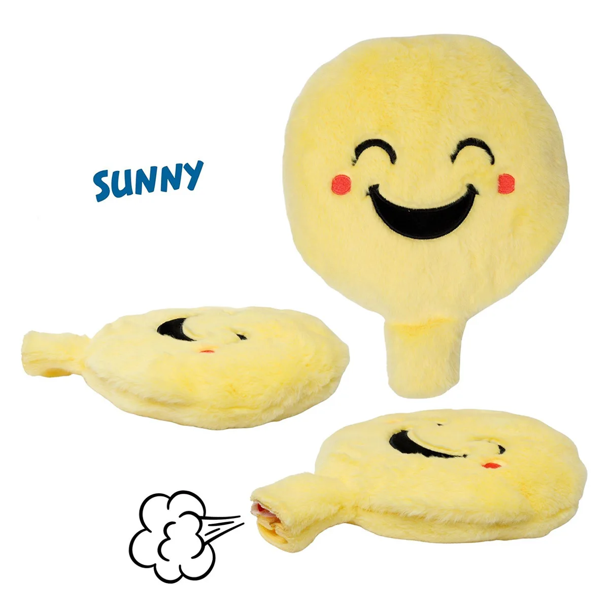 Noutati - Pernă de pluș cu sunet amuzant, Sunny