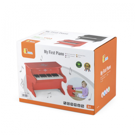 Pian rosu cu carte de muzica, Viga [3]