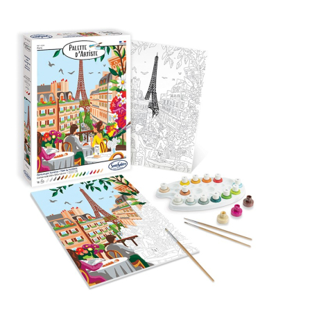 Pictura pe numere - Paris - Sentosphere [1]